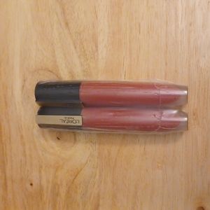 L'Oreal Rouge Signature Lightweight Matte Lip Stain #458 Empowered Twin Pack
